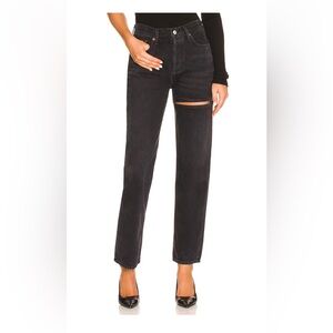 AGOLDE Lana Straight in Descent Jeans Size 27